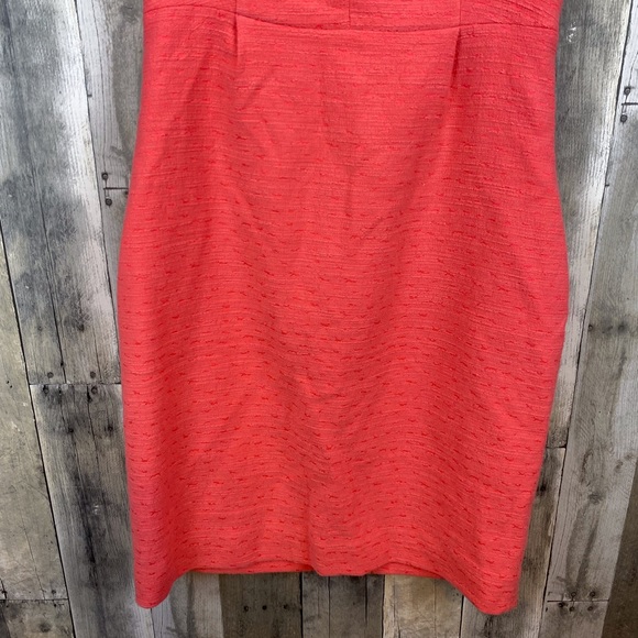 KATE SPADE Gwendolyn Dress Havana Super Coral Size 6 - Picture 5 of 13